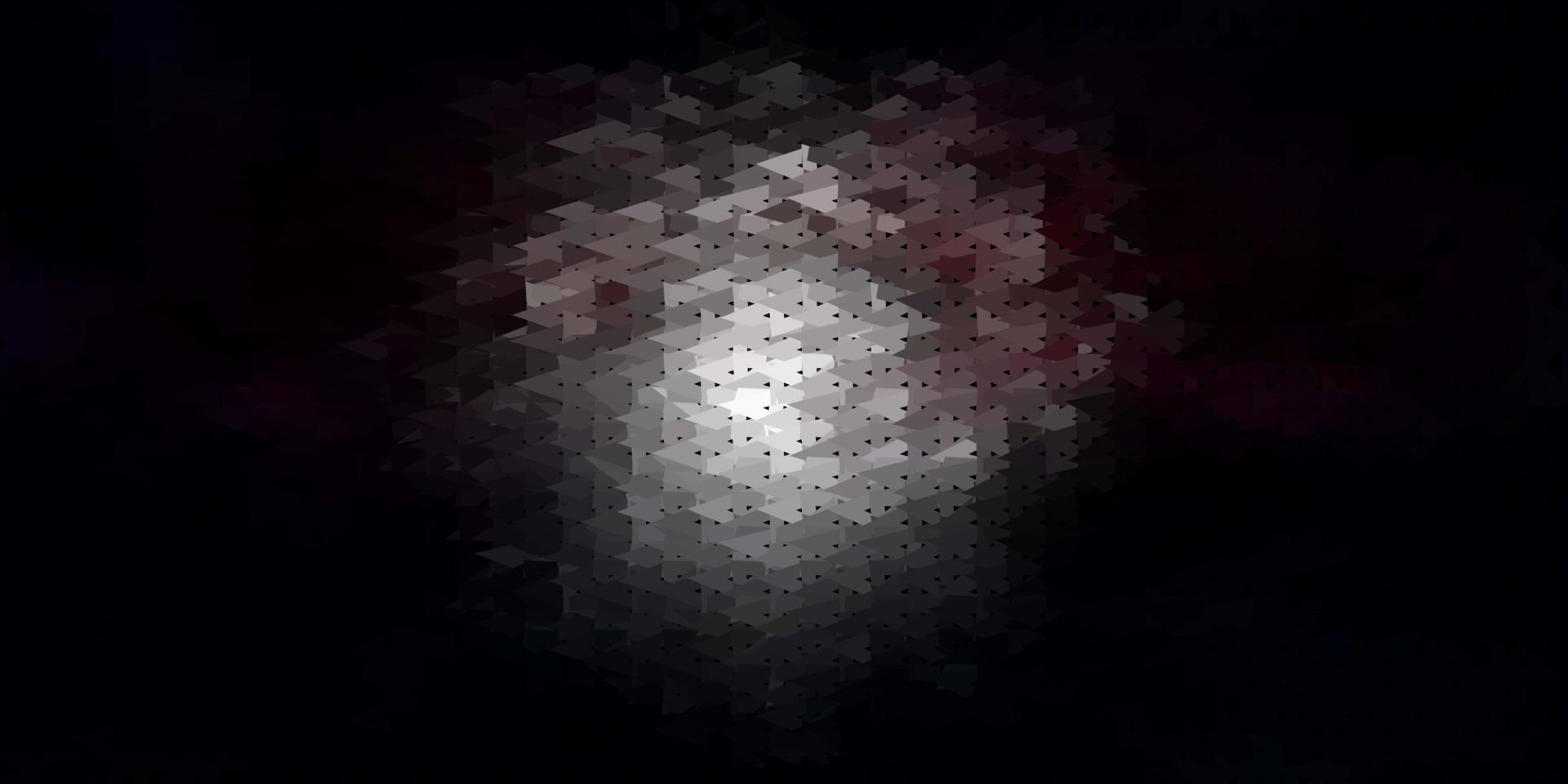 Dark pink vector gradient polygon texture.