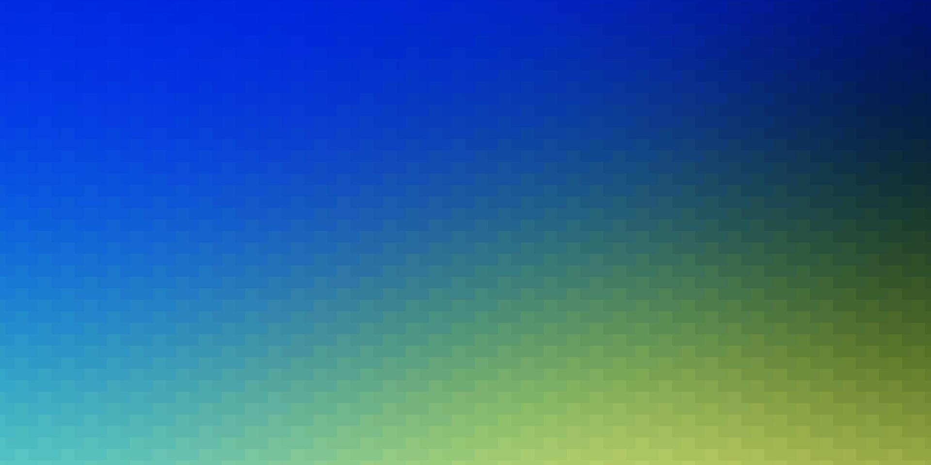 Fondo de vector azul claro, verde con rectángulos.