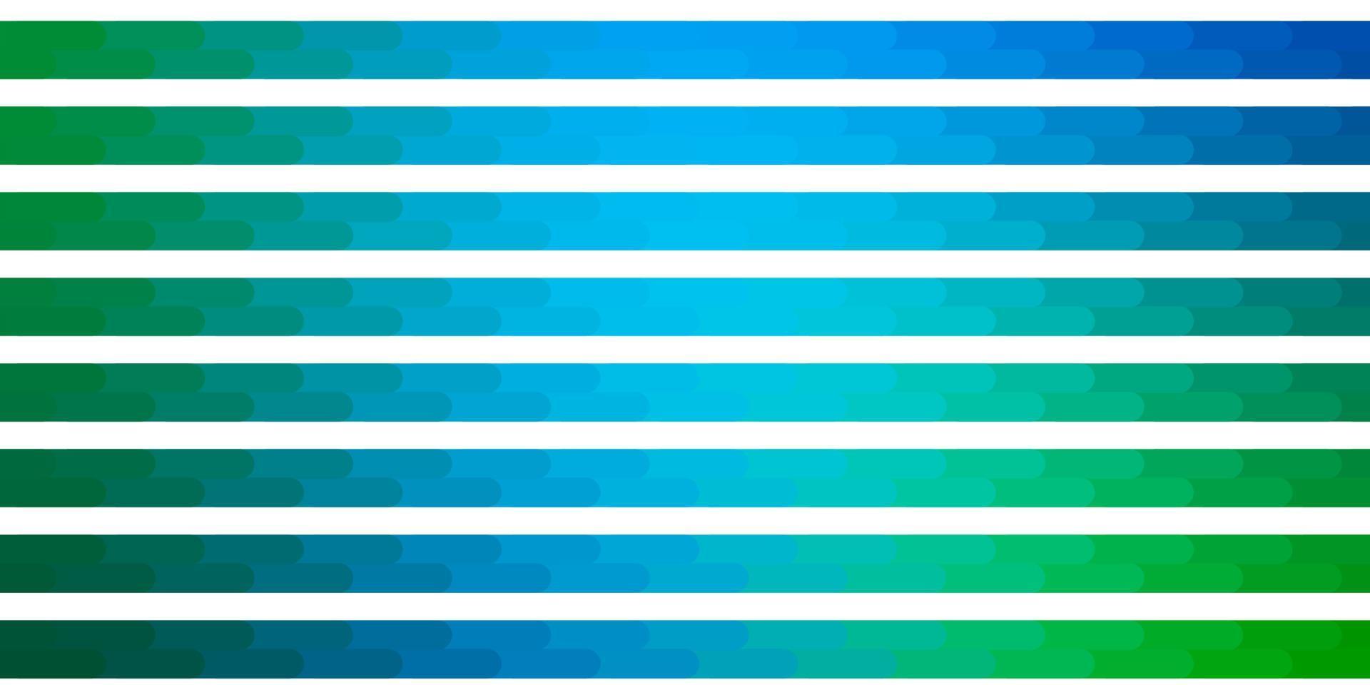 patrón de vector azul claro, verde con líneas.