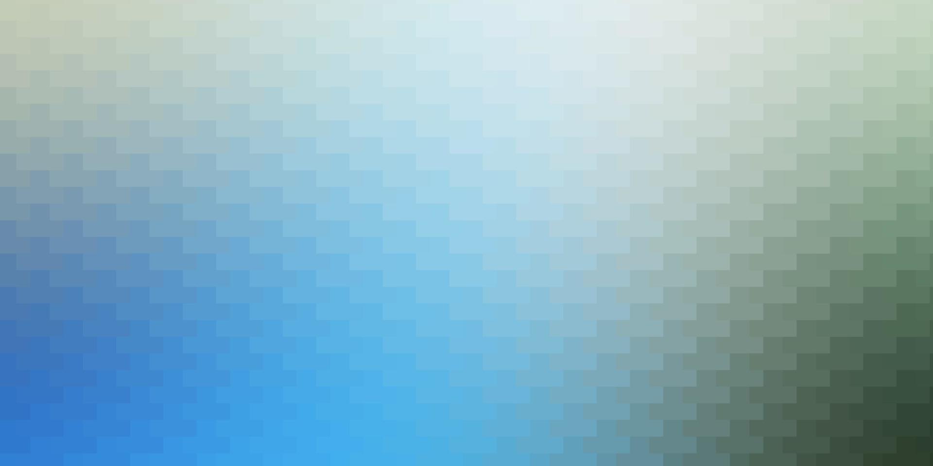 Light Blue, Green vector texture in rectangular style.