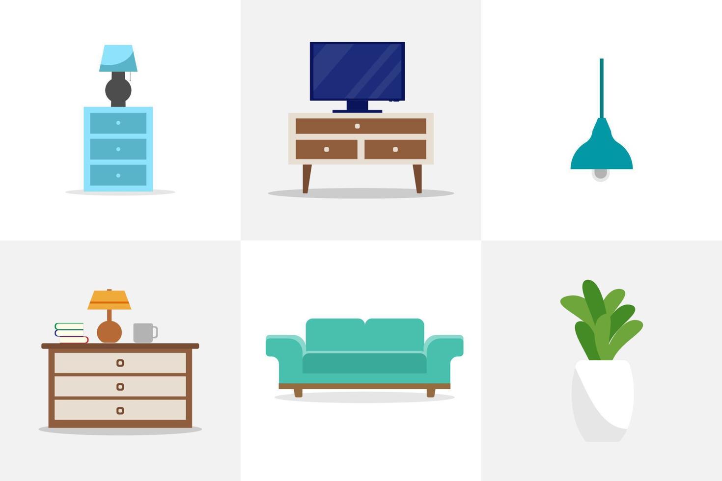 Modern home interiors. Living room interiors. Comfortable sofa, TV, window, chairs and house plants. Vector data illustration. interior aesthetics.