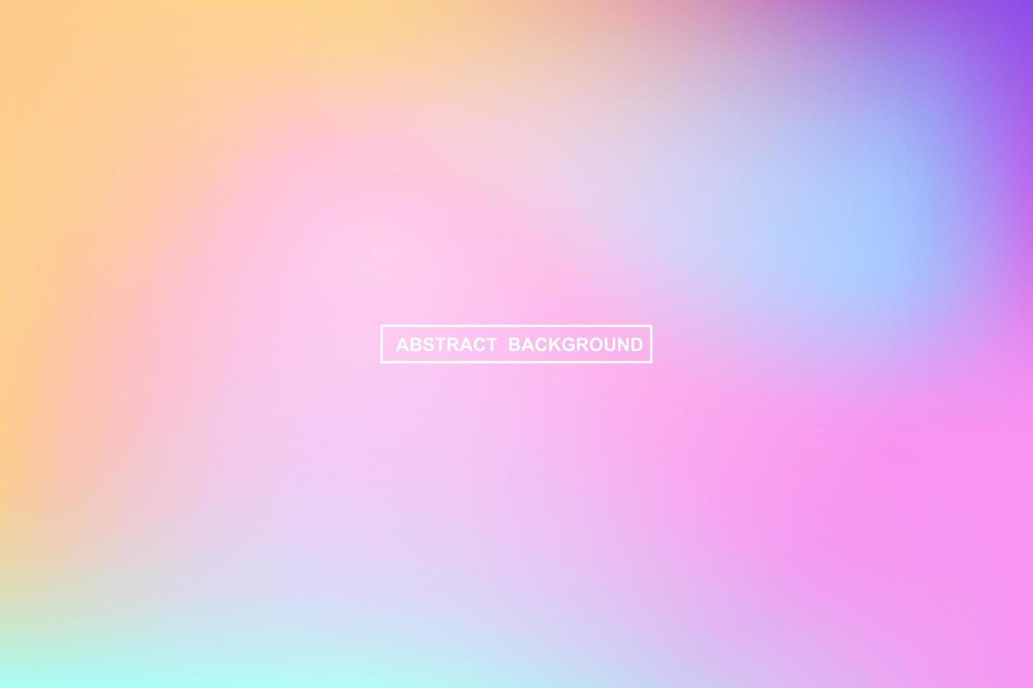 Abstract gradient blurred background. Vector illustration