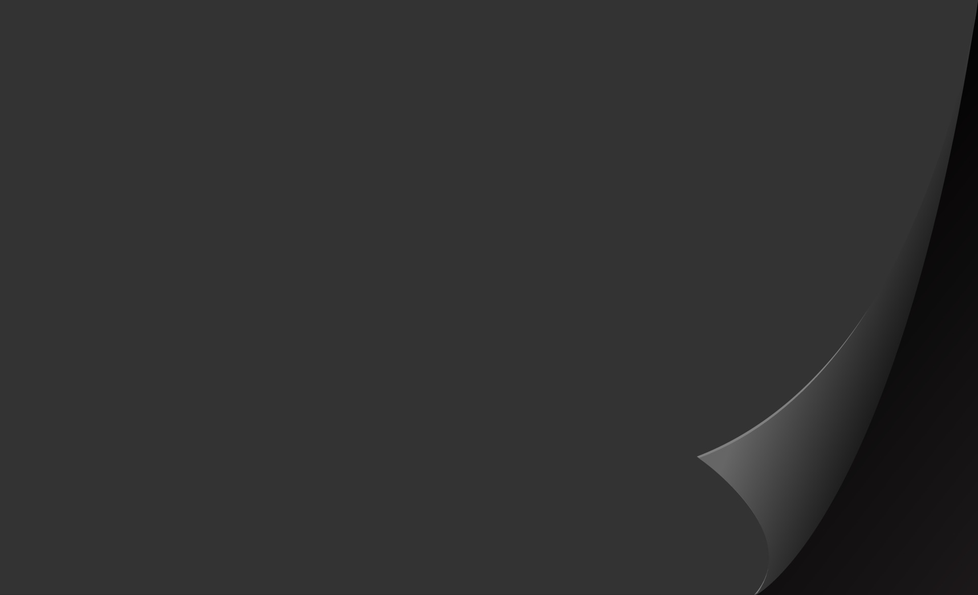 Page curl with shadow on a blank sheet of paper. Paper curled design elemen  for advertising on dark gray background. Vector illustration 6513169 Vector  Art at Vecteezy