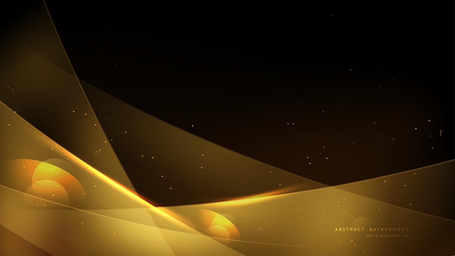 Elegant gold background with bokeh and shiny light. Bright luxury gold