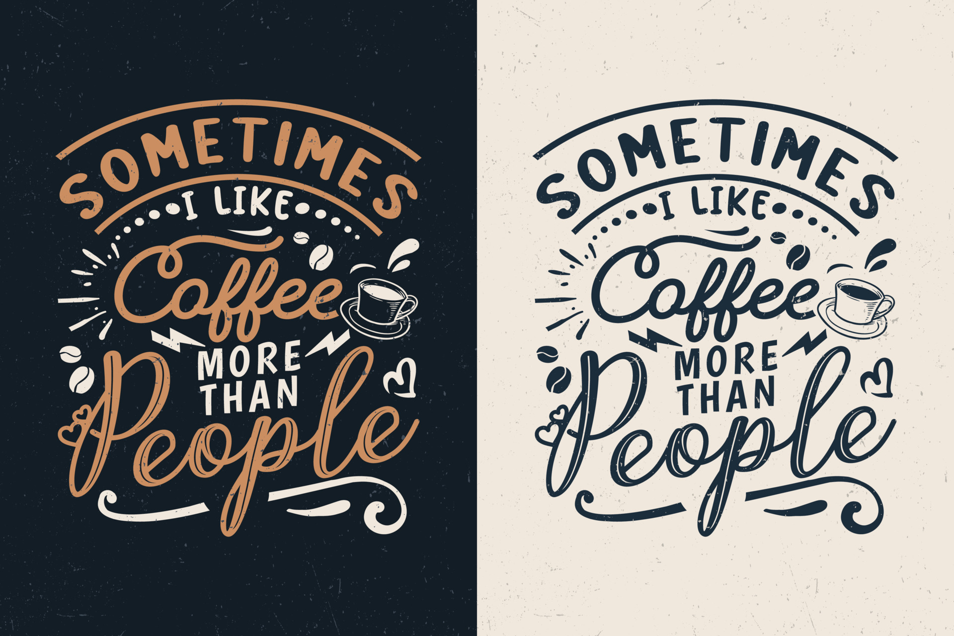 Any more coffee