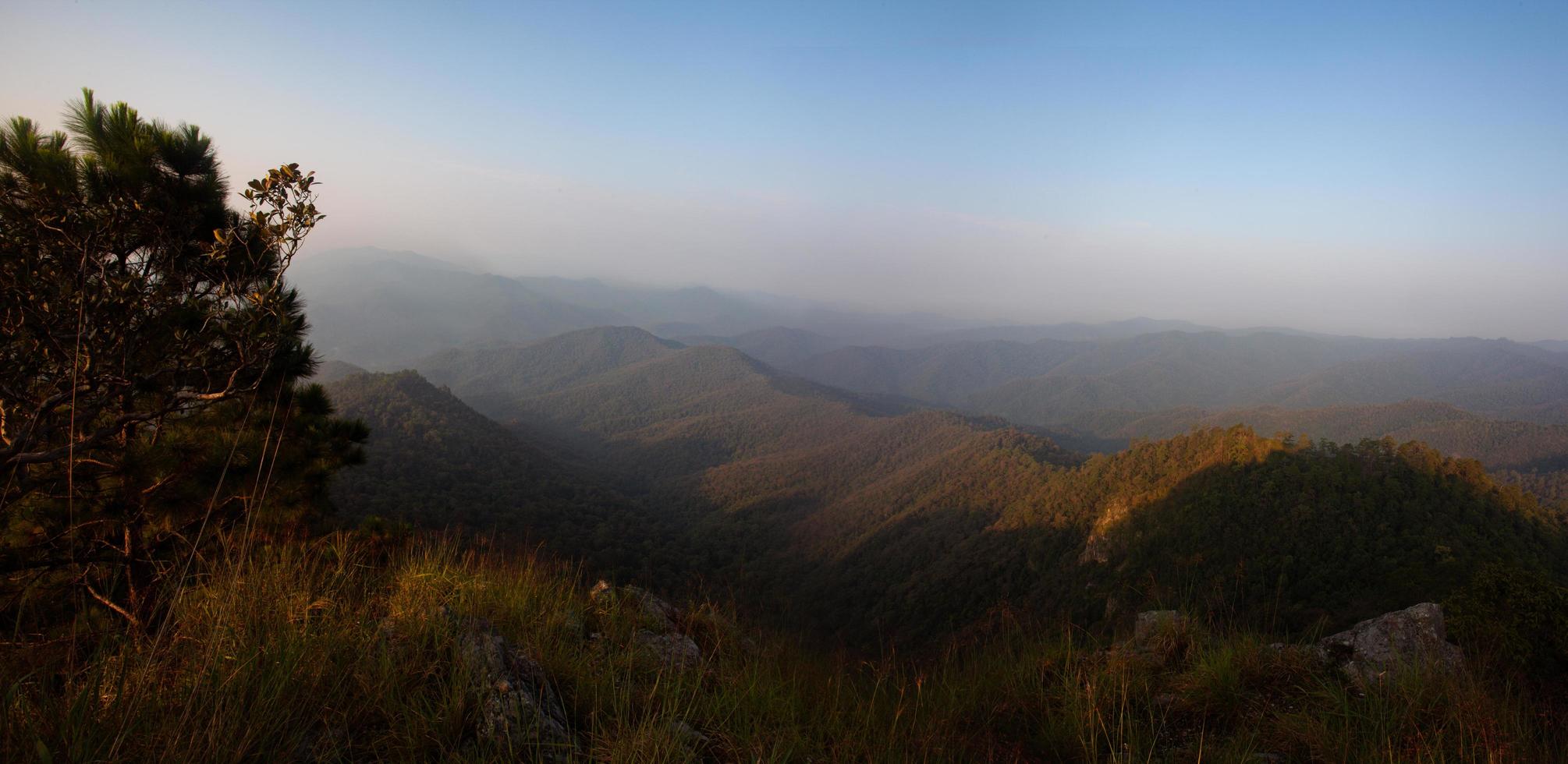 Doi Chik Jong Viewpoint, Lampang Province, Thailand photo