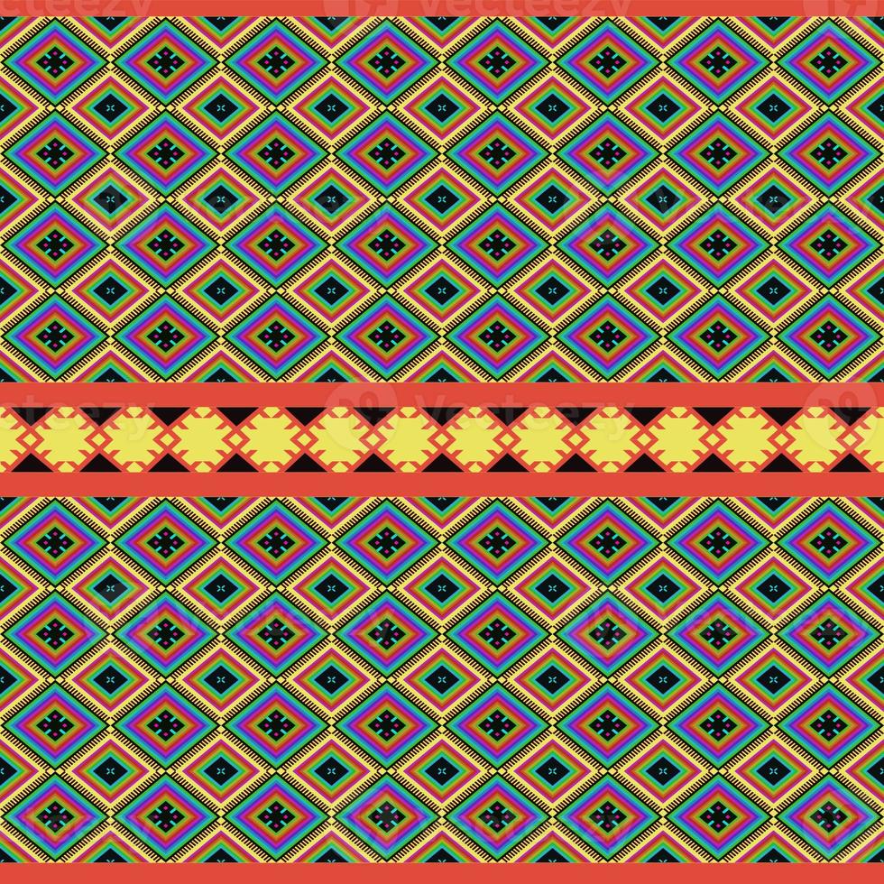 Fabric pattern, table, pattern for design work. photo