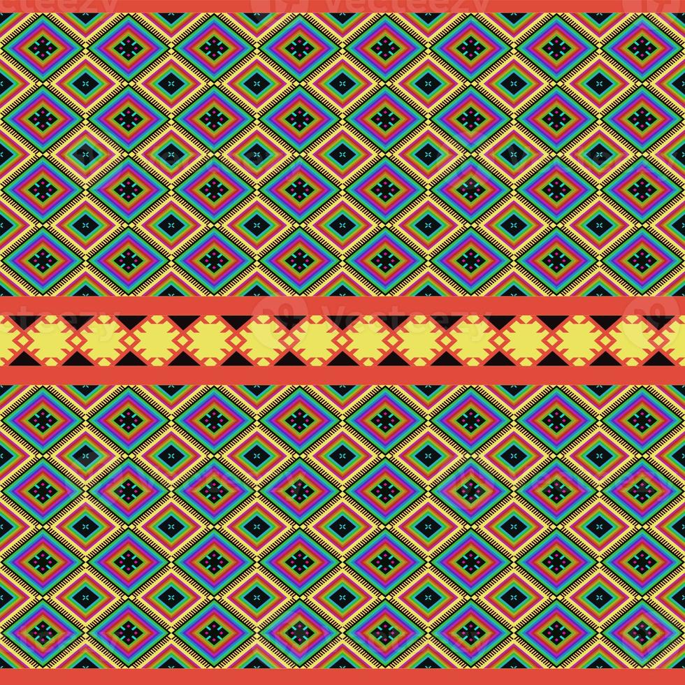 Fabric pattern, table, pattern for design work. photo