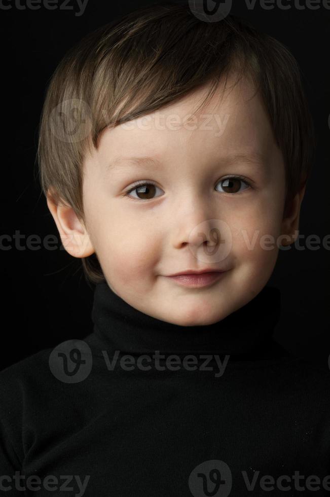 retrato de un niño pequeño foto