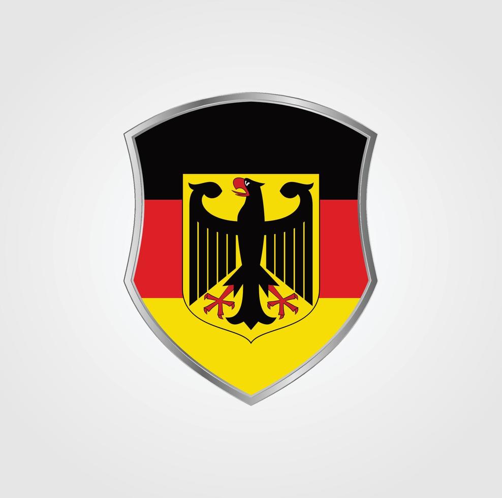 diseño de la bandera de alemania vector