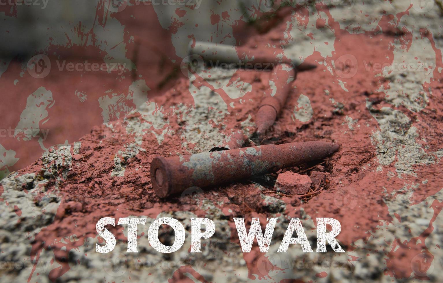 Stop war. Russia vs Ukraine . War between Russia and Ukraine photo