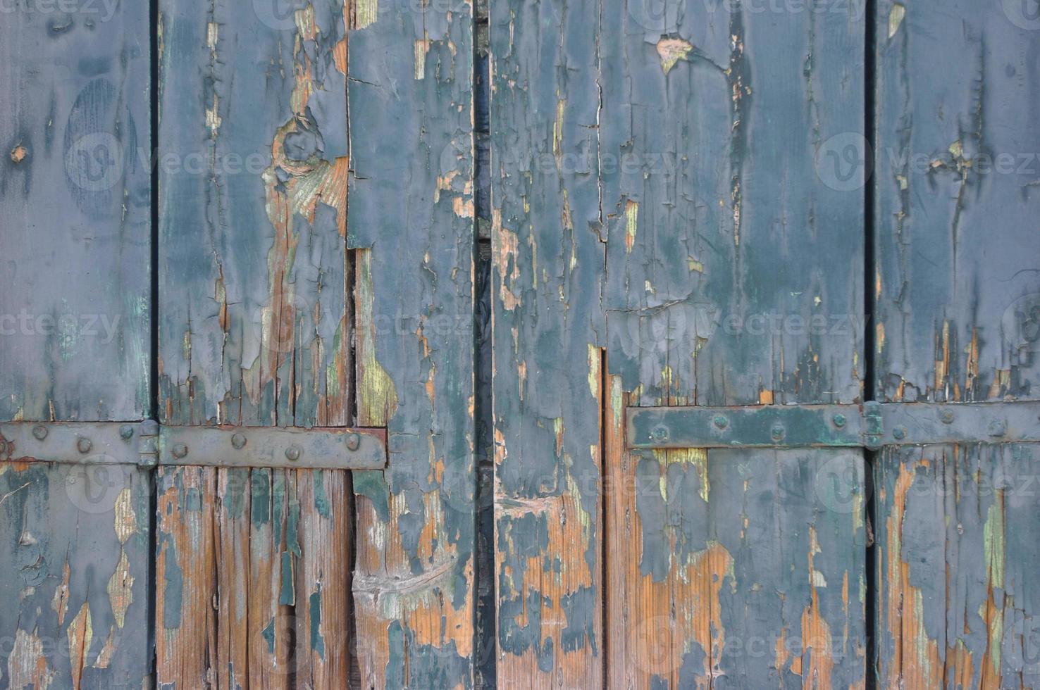 fondo de textura de madera azul foto