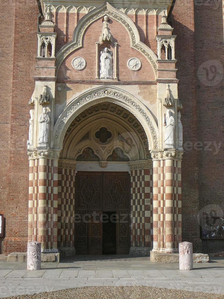 Asti cathedral in Asti photo