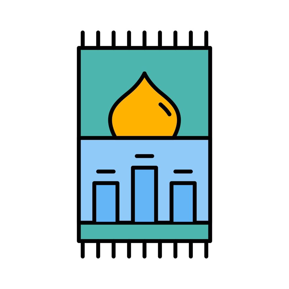 ramadan icon filled line illustration for any project vector