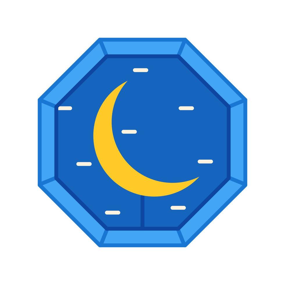ramadan icon filled line illustration for any project vector