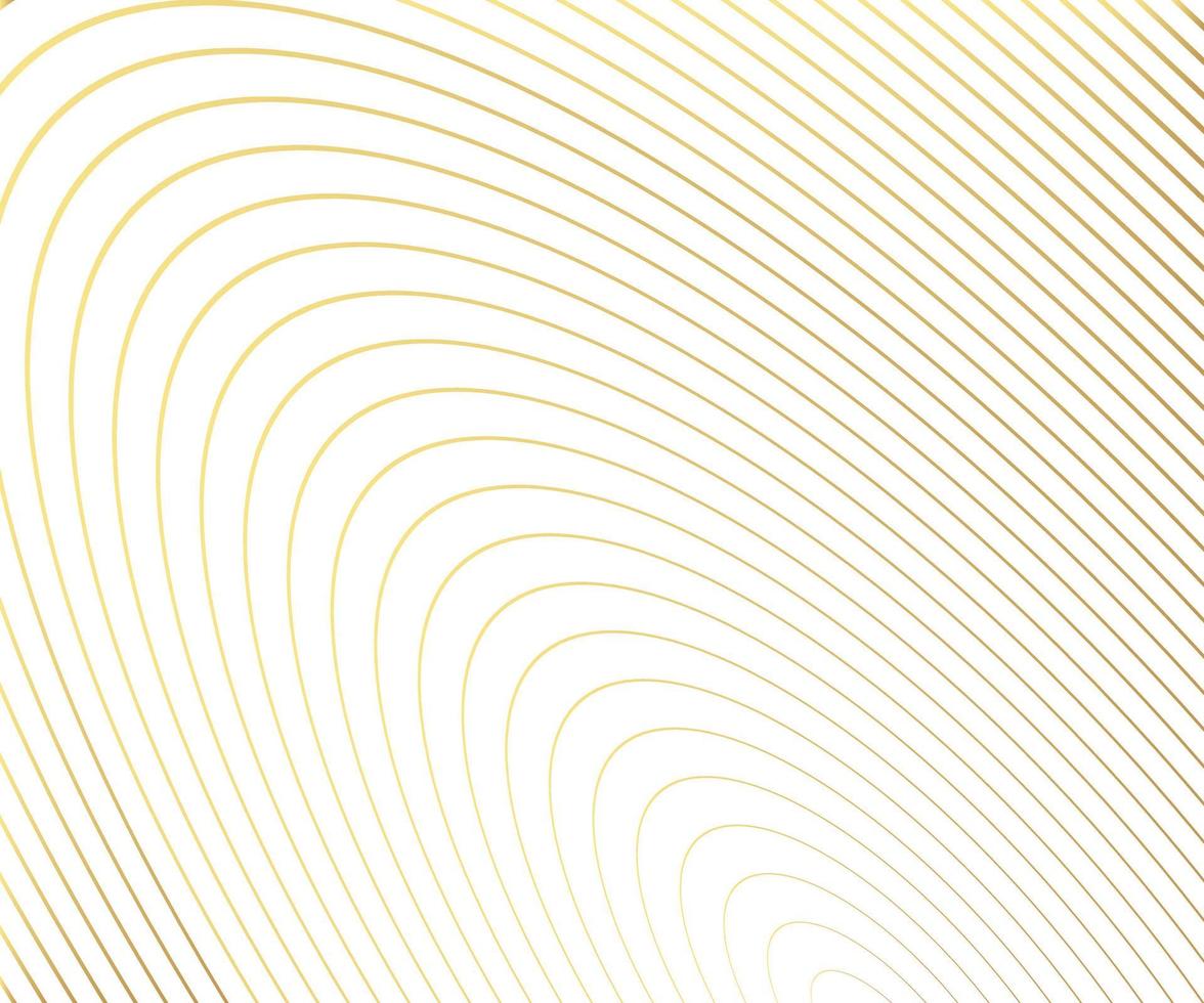 patrón de círculo de lujo dorado con líneas de ondas doradas. fondo abstracto, ilustración vectorial vector