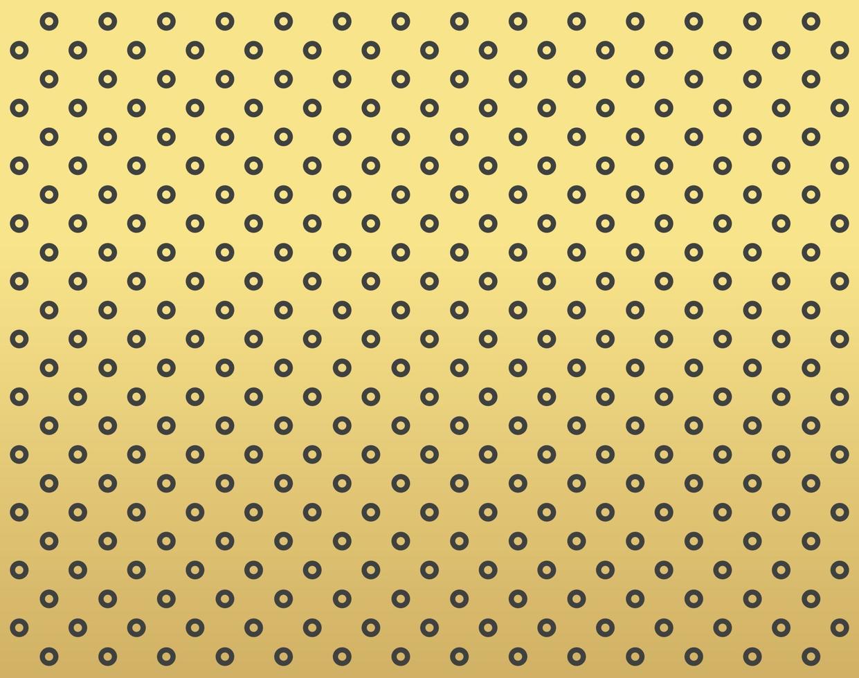 Gold polka dots pattern, colorful holiday background - vector abstract background