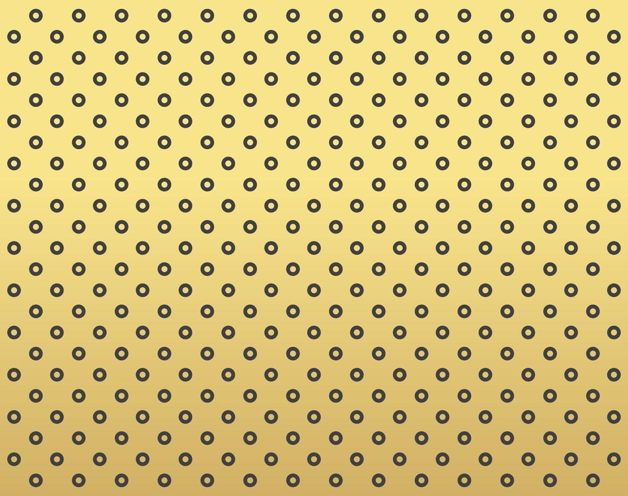 Gold polka dots pattern, colorful holiday background - vector abstract background