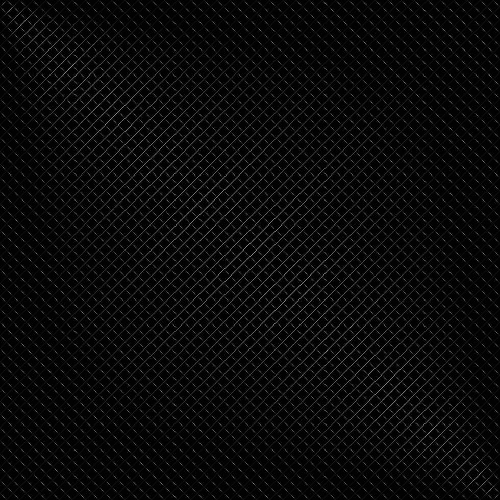 Abstract black background with diagonal lines. Gradient vector line pattern design. Monochrome graphic.