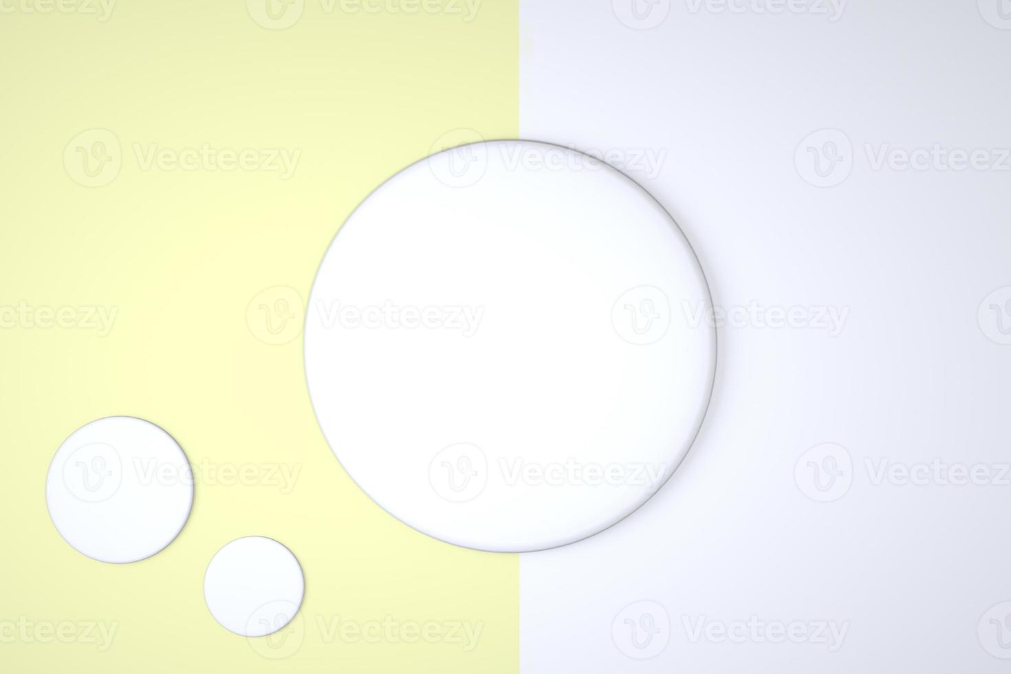 Top view, abstract flat lay background with pastel figure. Creative flatlay backdrop. Creative idea, layout. 3d illustration photo