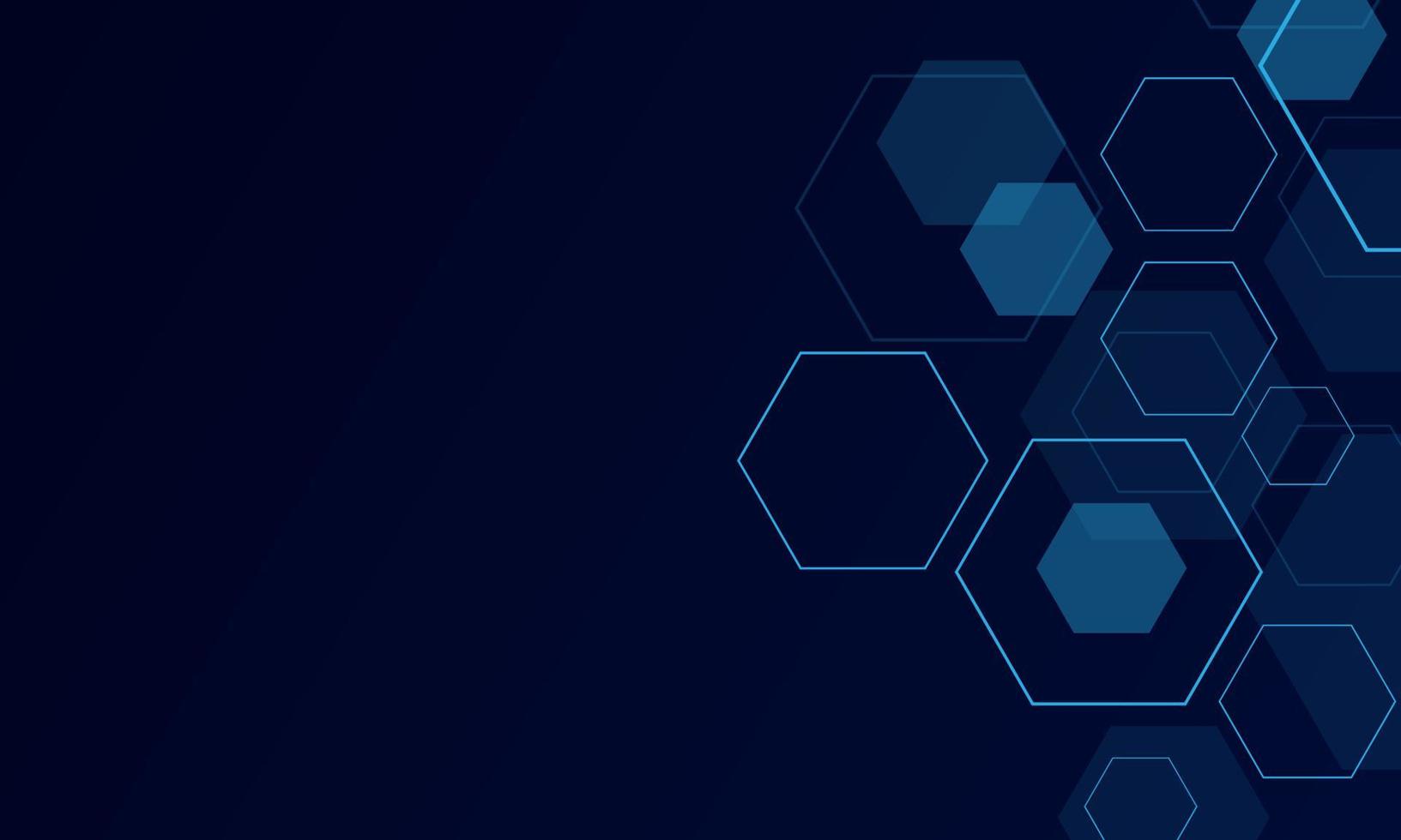 vector sci fi hexagonal futuristic pattern, innovation future technology background,