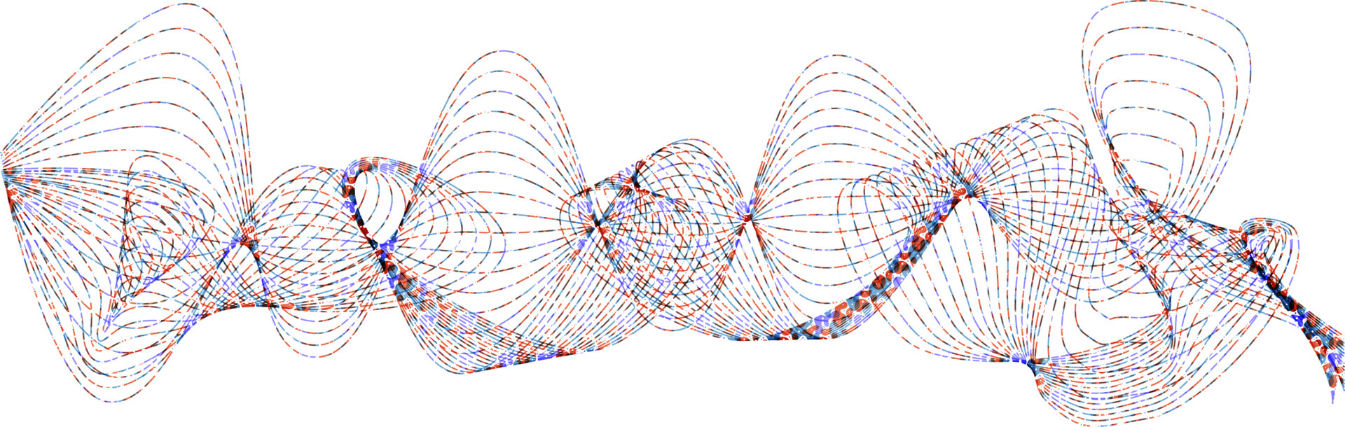 Standing wave drawing