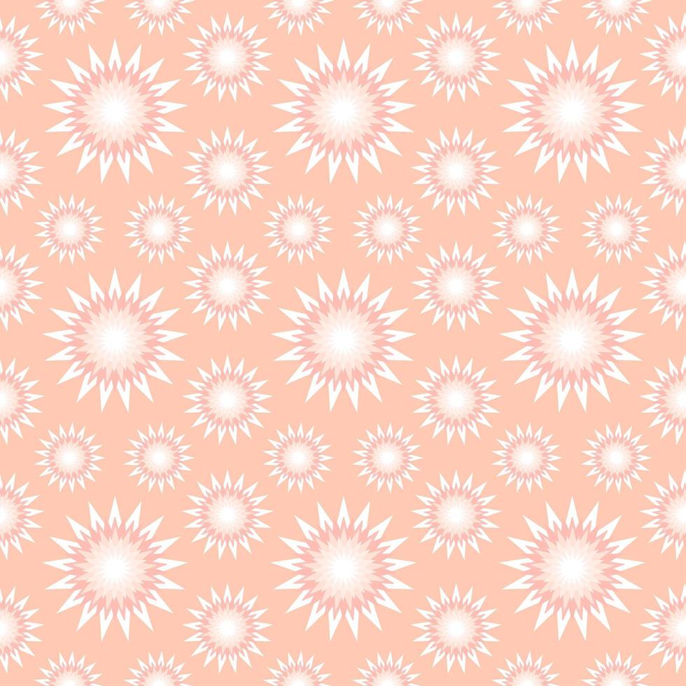 Creative Simple Flower seamless pattern background. vector