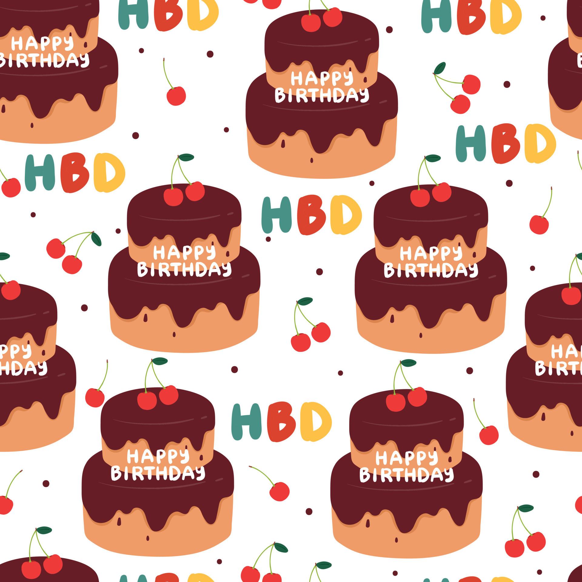 Birthday cake rounded fabric textured icon Vector Image