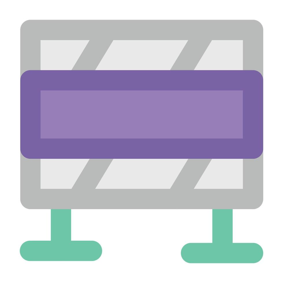 Trendy Barrier  Concepts vector