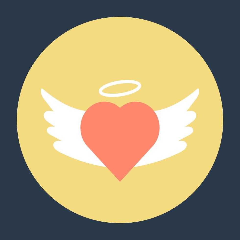 Heart Angel Concepts vector