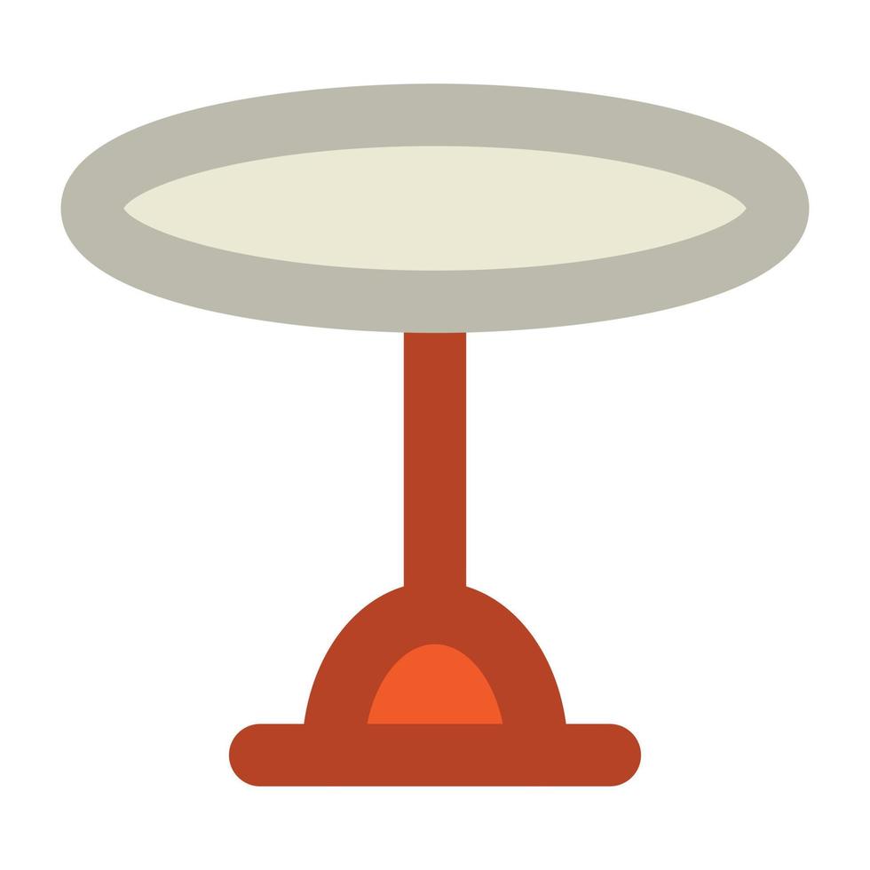 conceptos de mesa de comedor vector