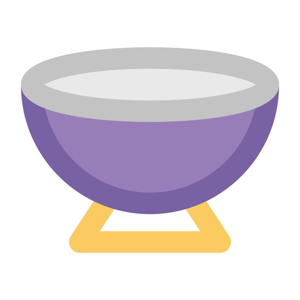 Trendy Bowl Concepts vector