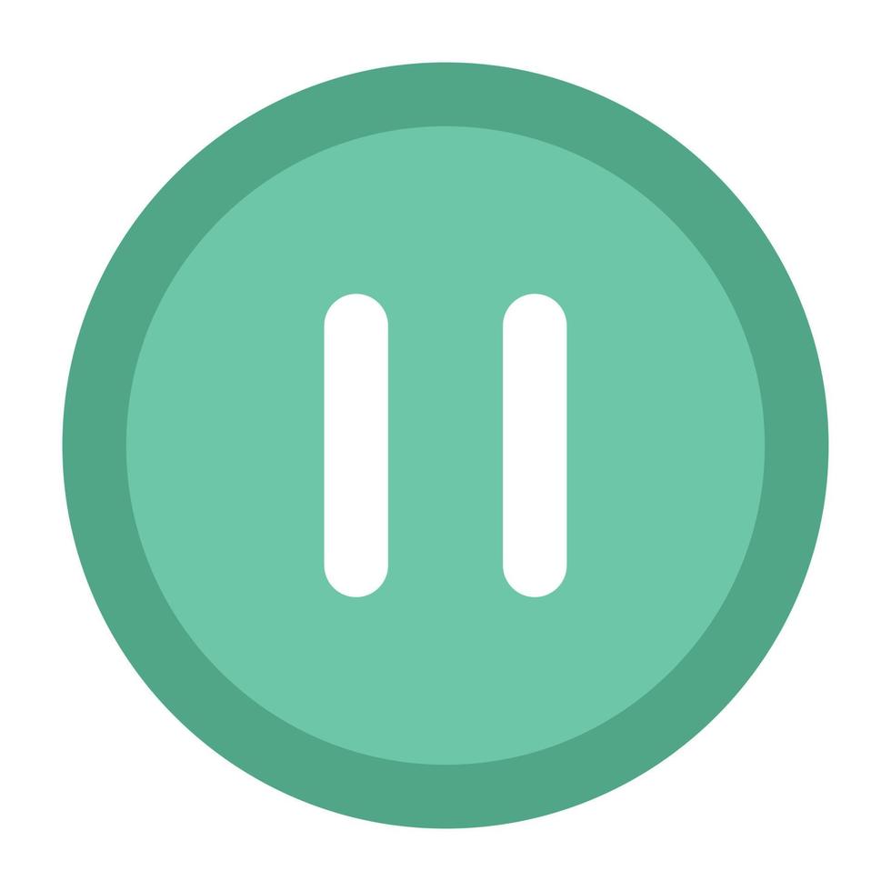 Pause Button Concepts 6527379 Vector Art at Vecteezy