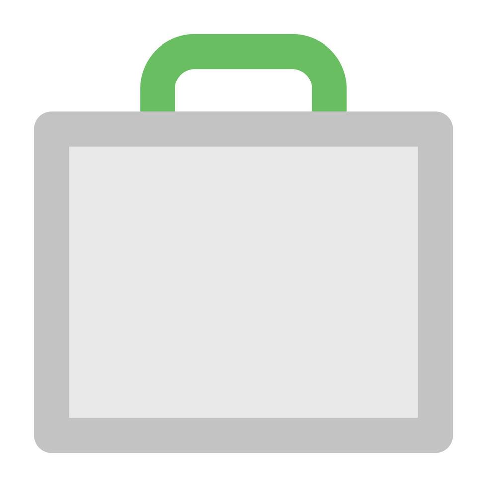 Trendy Briefcase Concepts vector