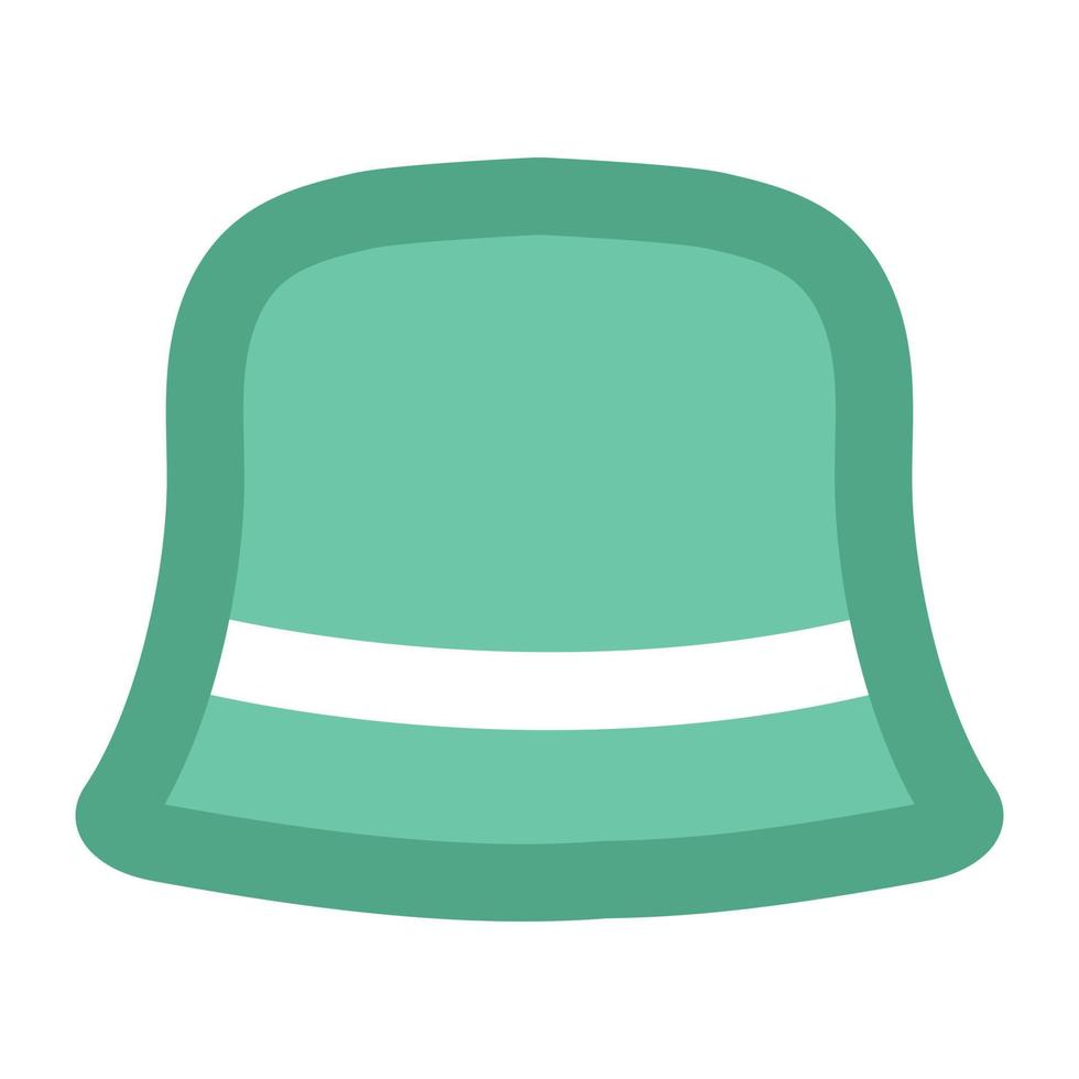 Ladies Cloche Hat vector