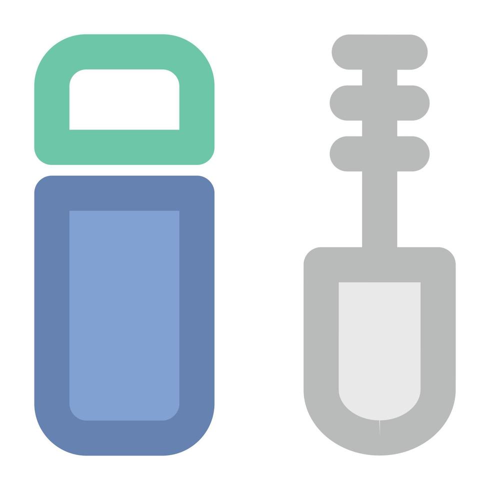 Trendy Cosmetics Concepts vector