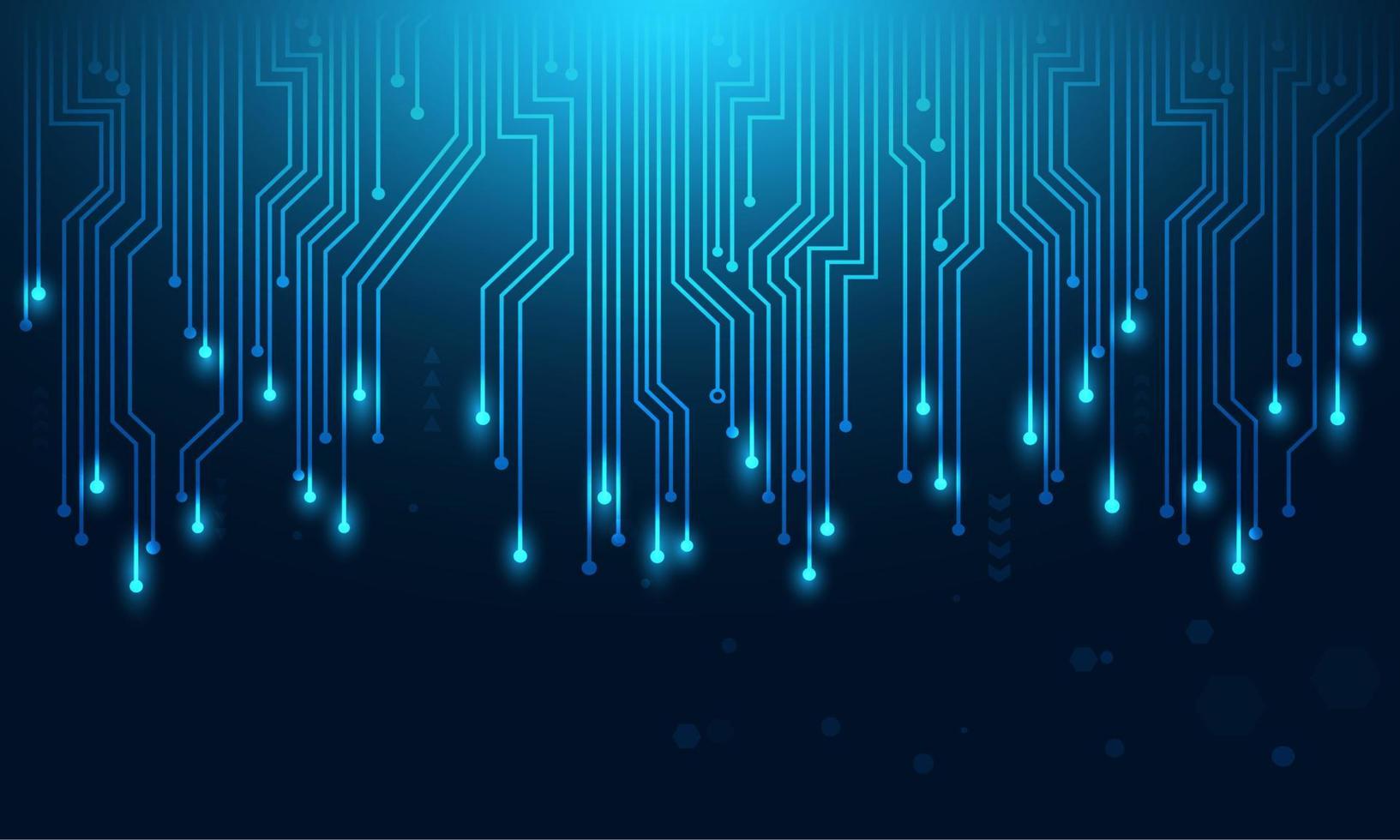 la tecnología de diagrama de línea de fondo y el fondo azul marino h también se denominan sistema de red de tecnología futurista azul trabajando. trabajo en red. vector