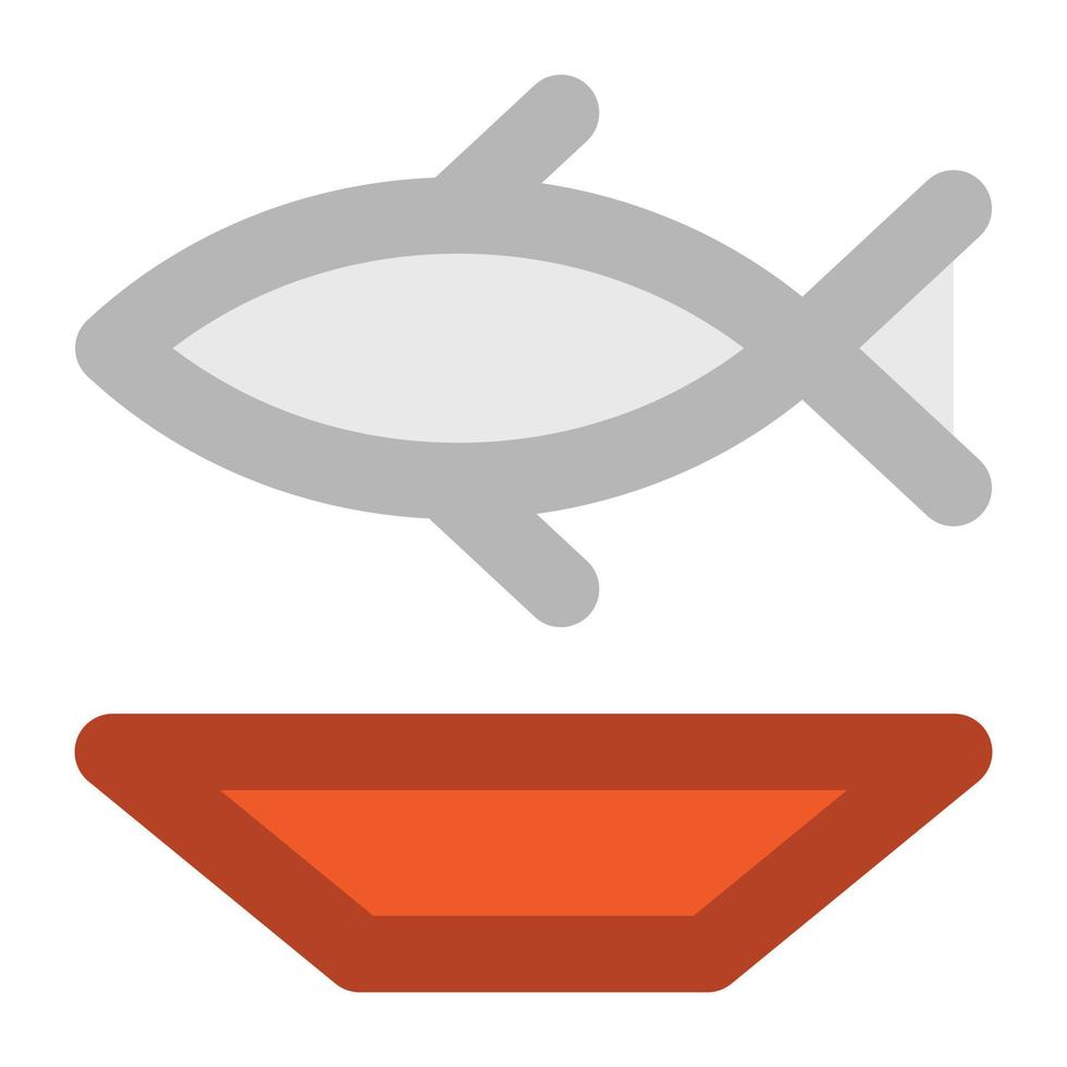 Trendy Seafood Concepts vector