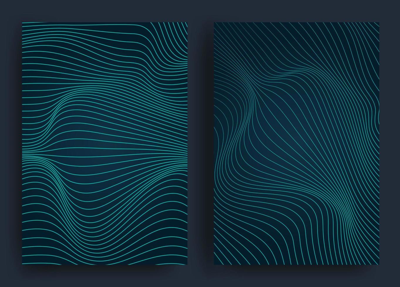 fondo degradado abstracto brillante con formas geométricas y líneas curvas. efecto holográfico. foil.design para portadas, carteles, papel de regalo. ilustración vectorial vector