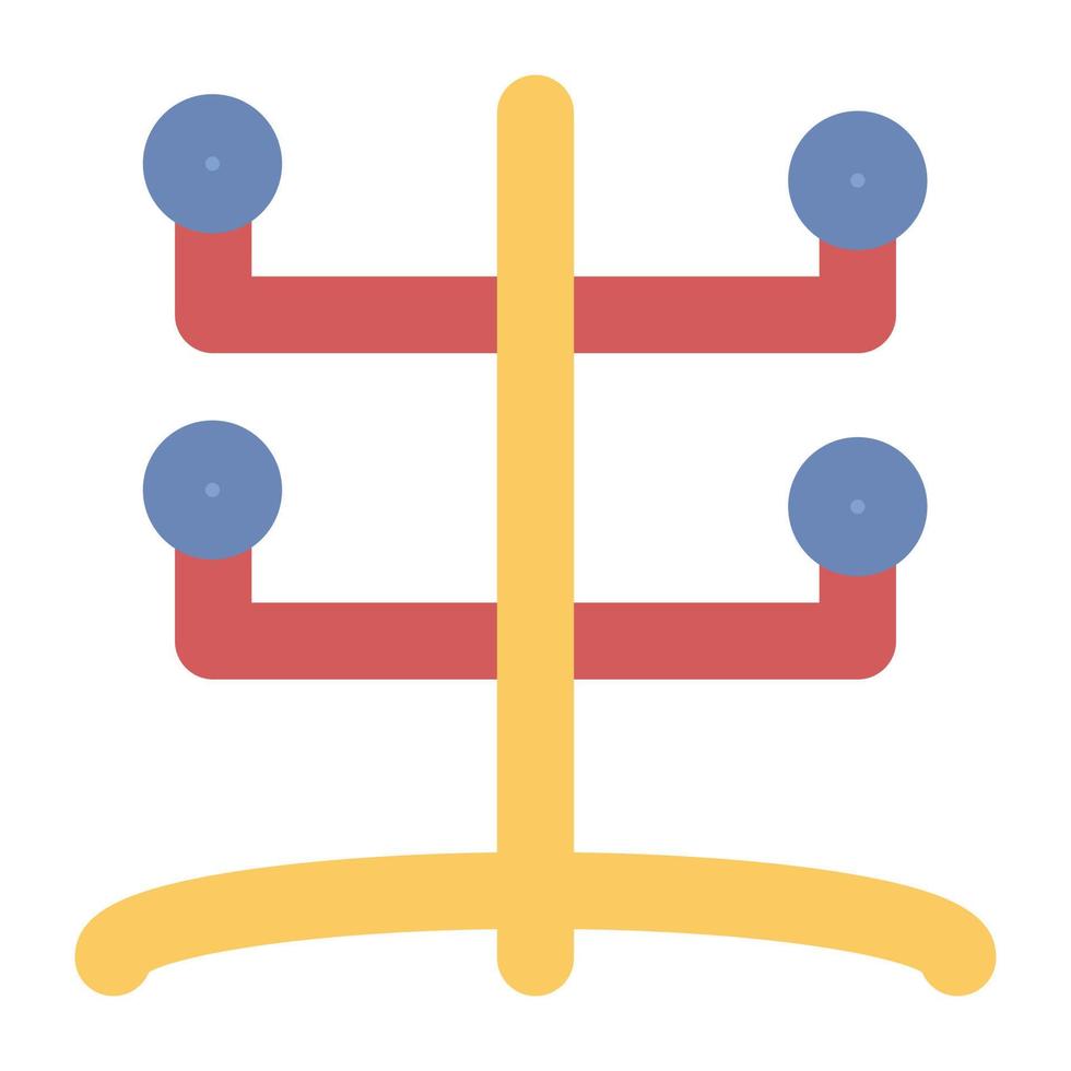Cloth Stand Concepts vector