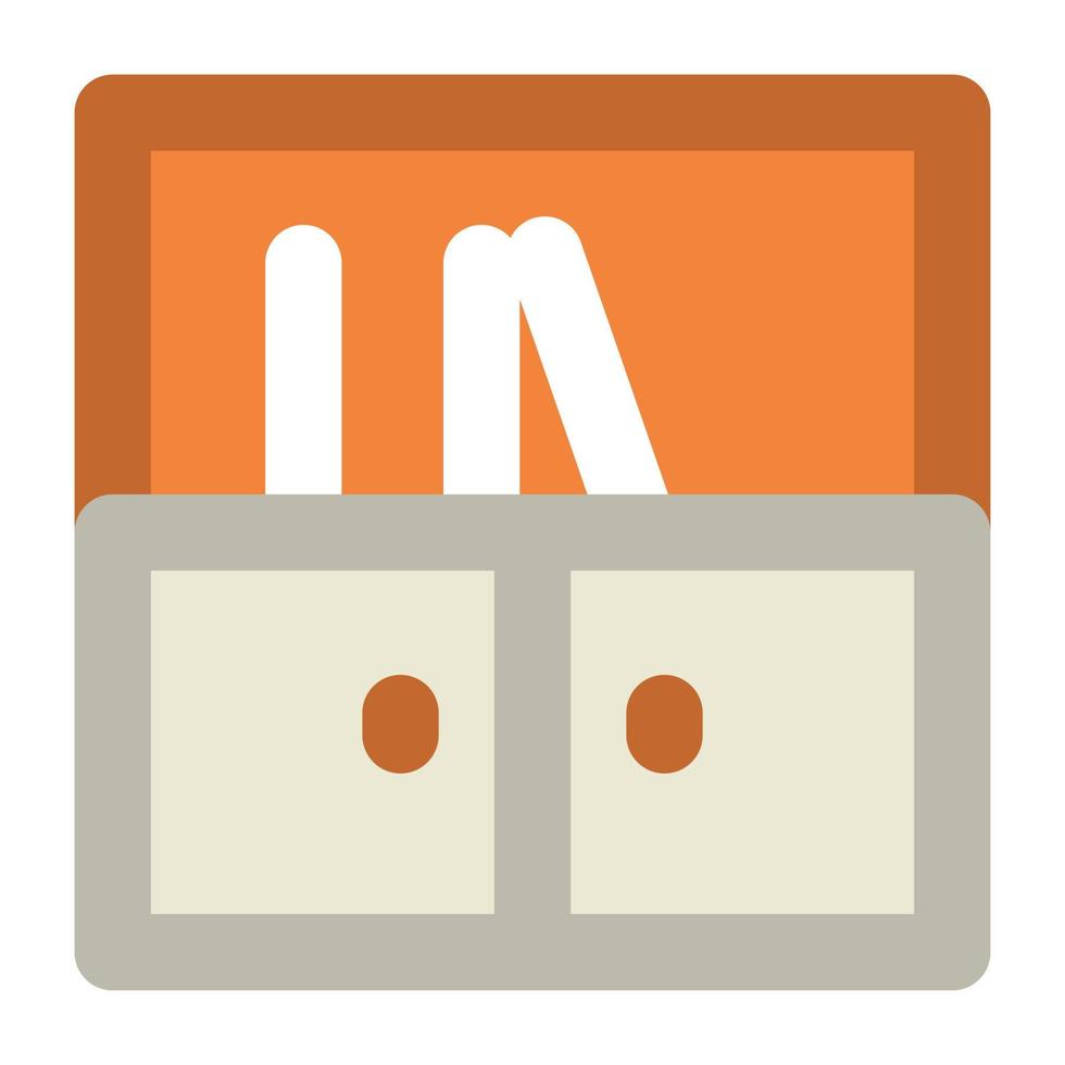 Book Cabinet Concepts vector