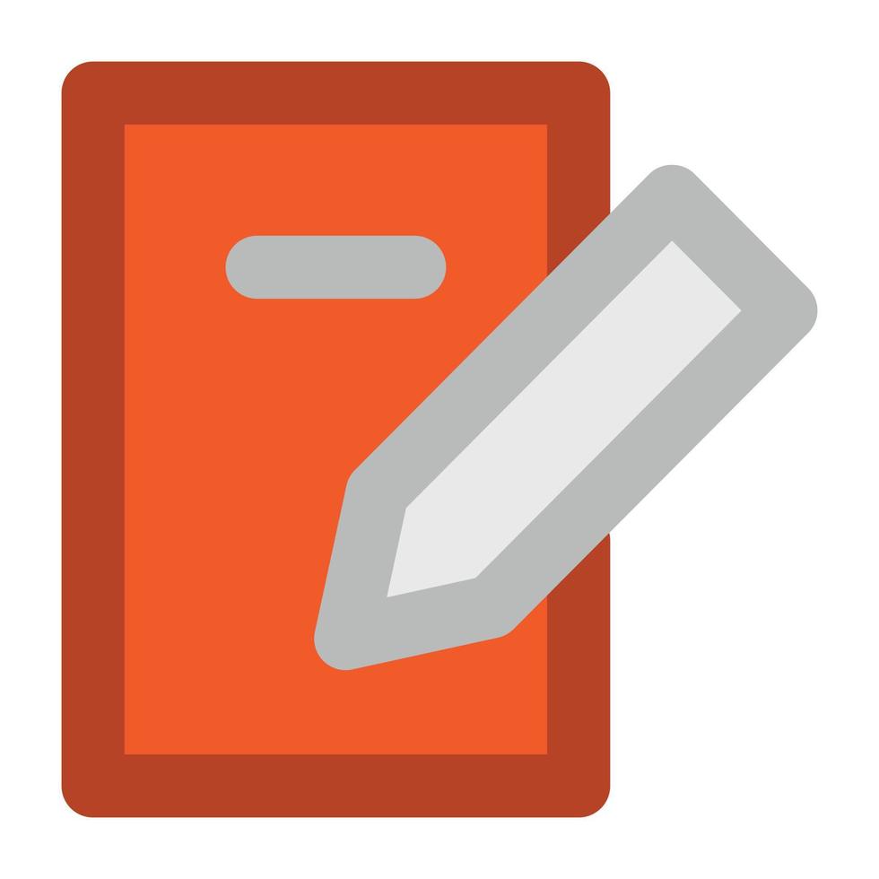 Writing Pad Concepts 6528597 Vector Art at Vecteezy