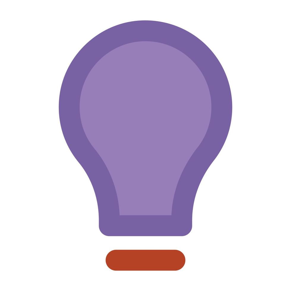 Trendy Bulb Concepts vector