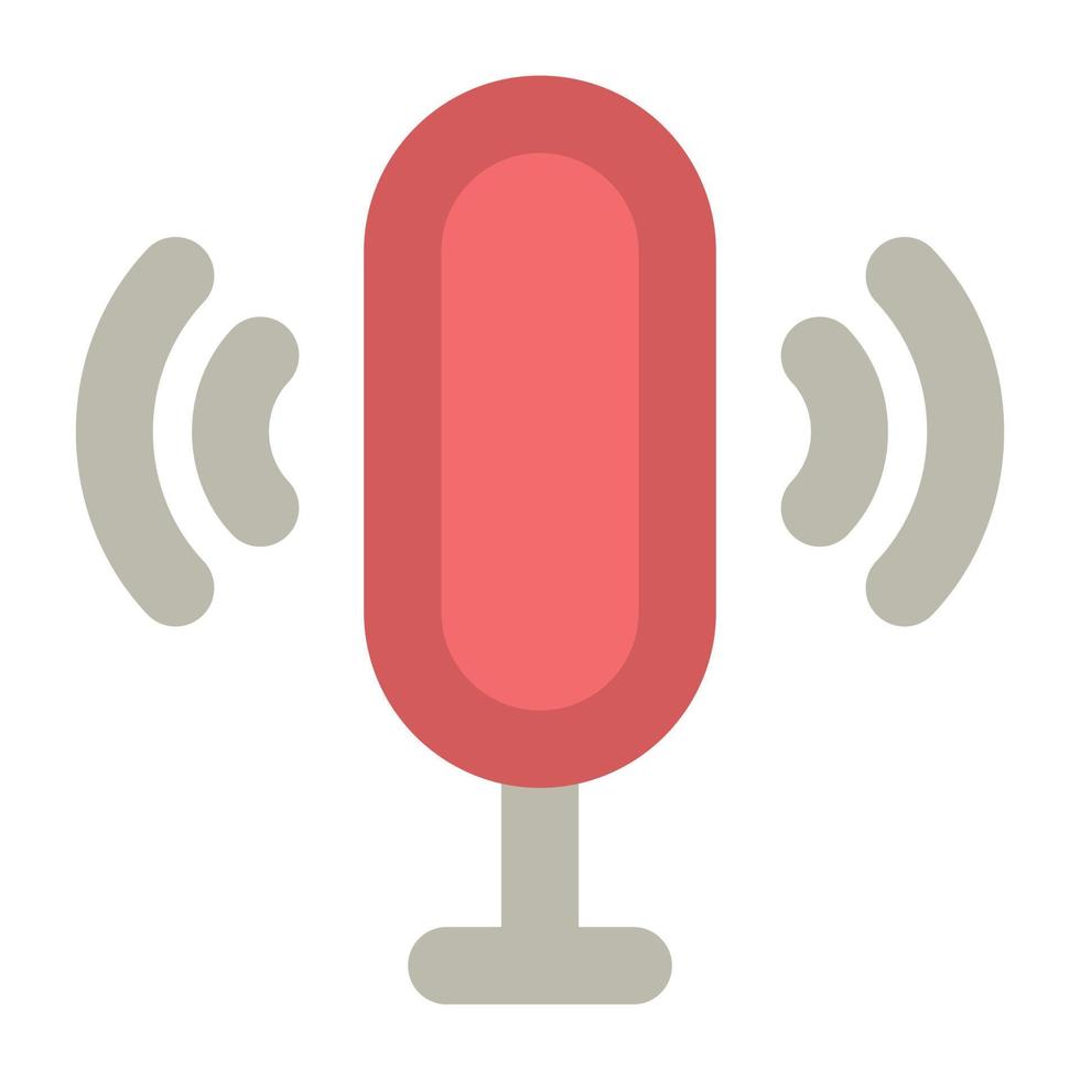 Trendy Mic Concepts vector