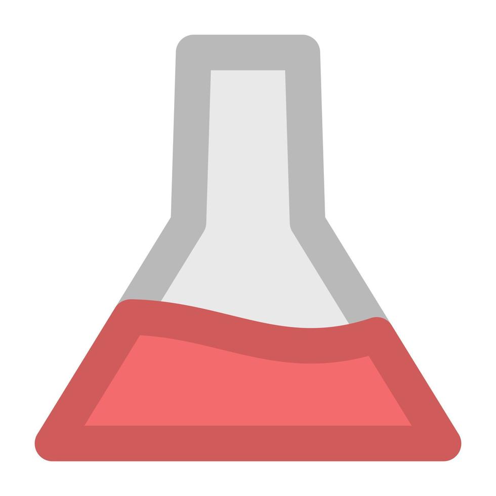 Conical Flask Concepts vector