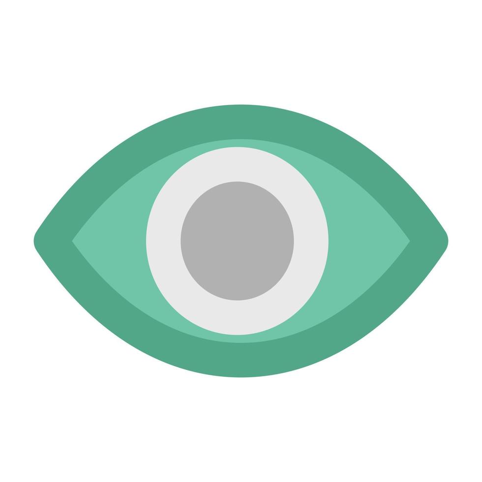 conceptos del ojo humano vector