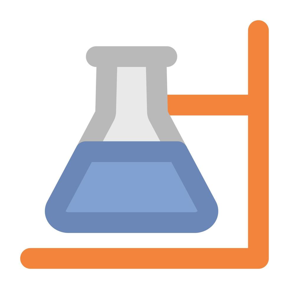 conceptos de matraz cónico vector