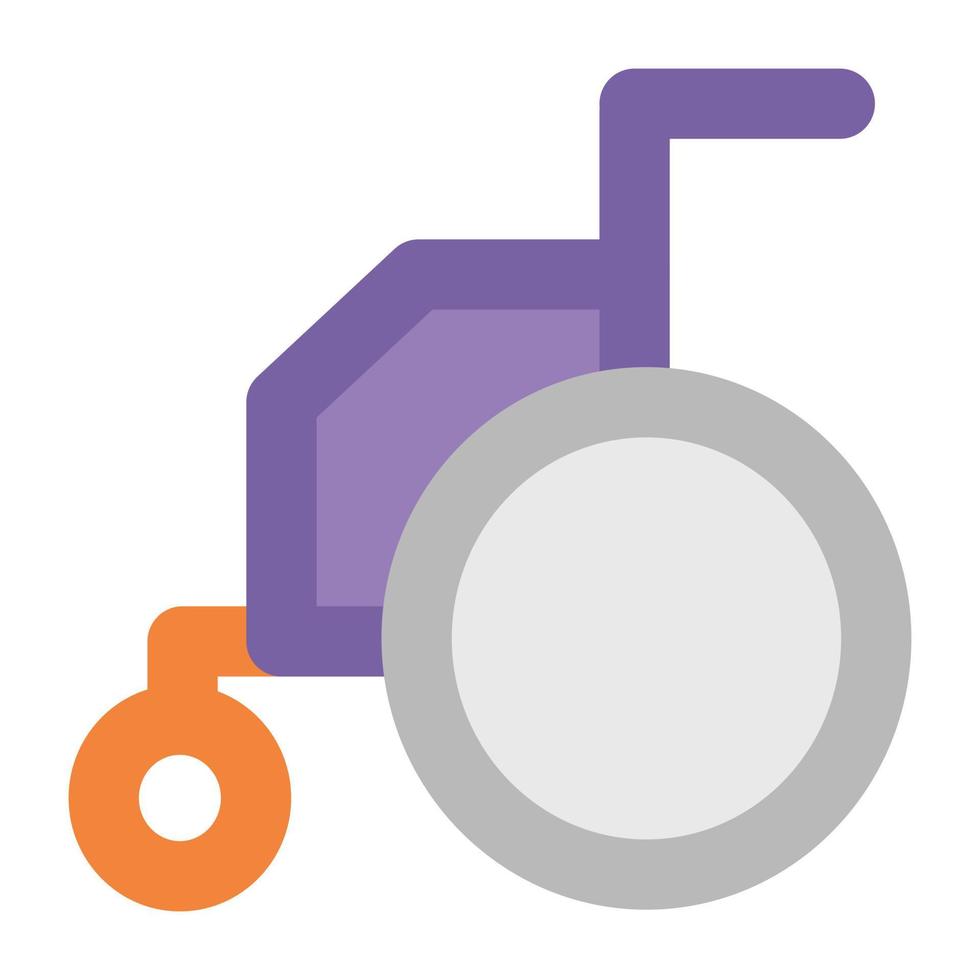 Trendy Disabled Concepts vector