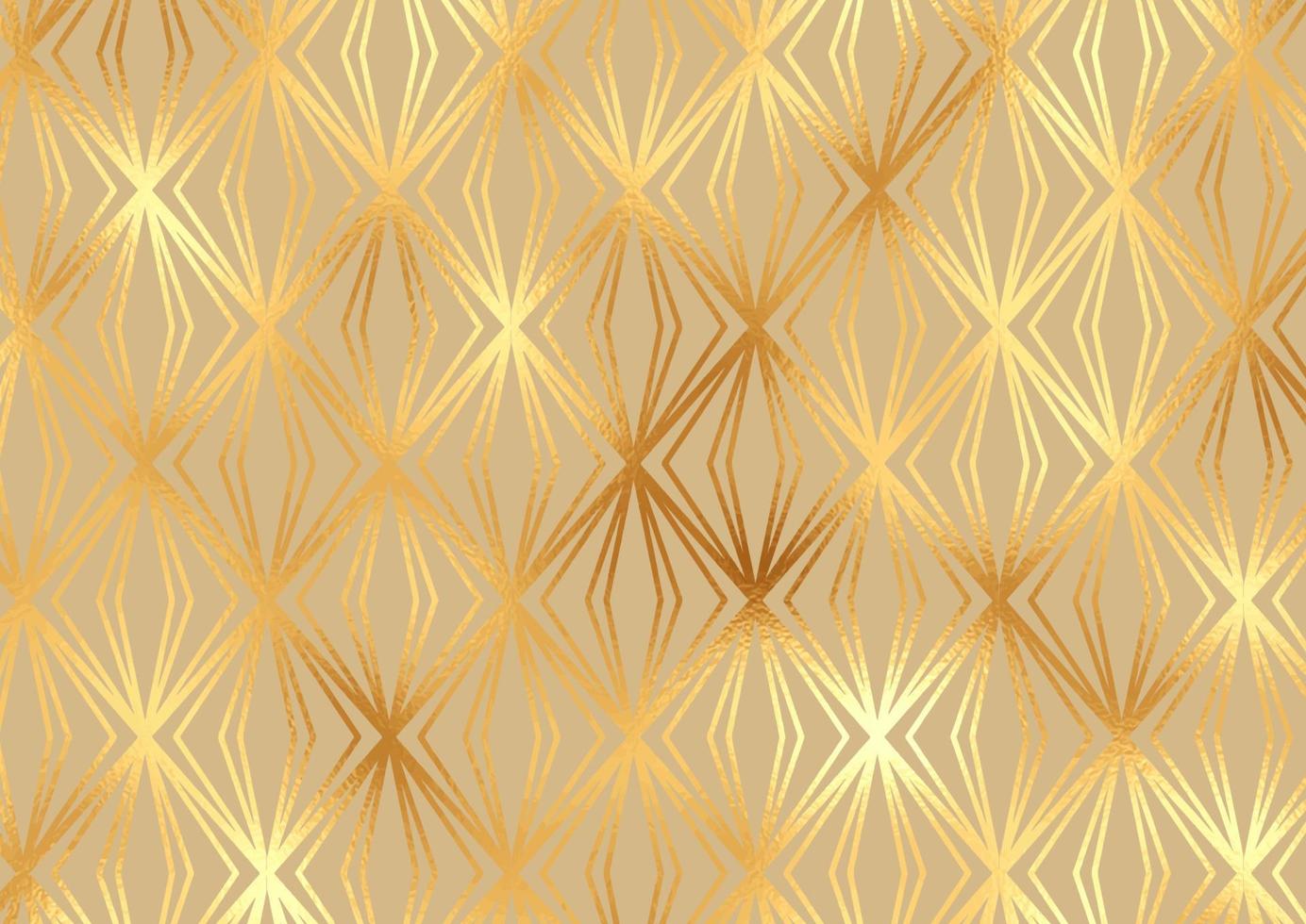 decorative pattern with gold foil texture vector