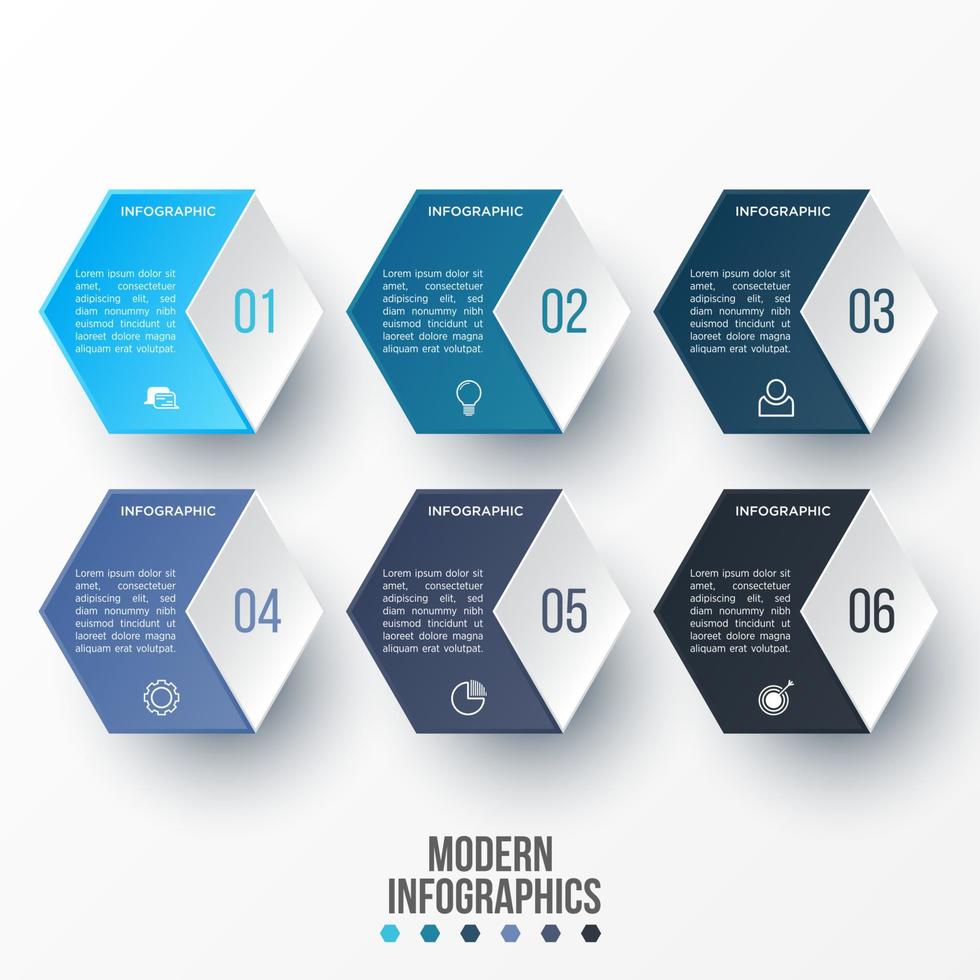 Vector 3D infographic template for presentation. Business data visualization. Abstract elements. Creative concept for infographic.